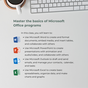 Microsoft Office for Beginners Class